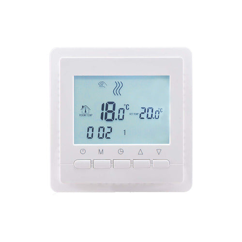 Perobe Digitaler Fußbodentemperaturregler mit Bodenfühler und Zeitschaltuhr
