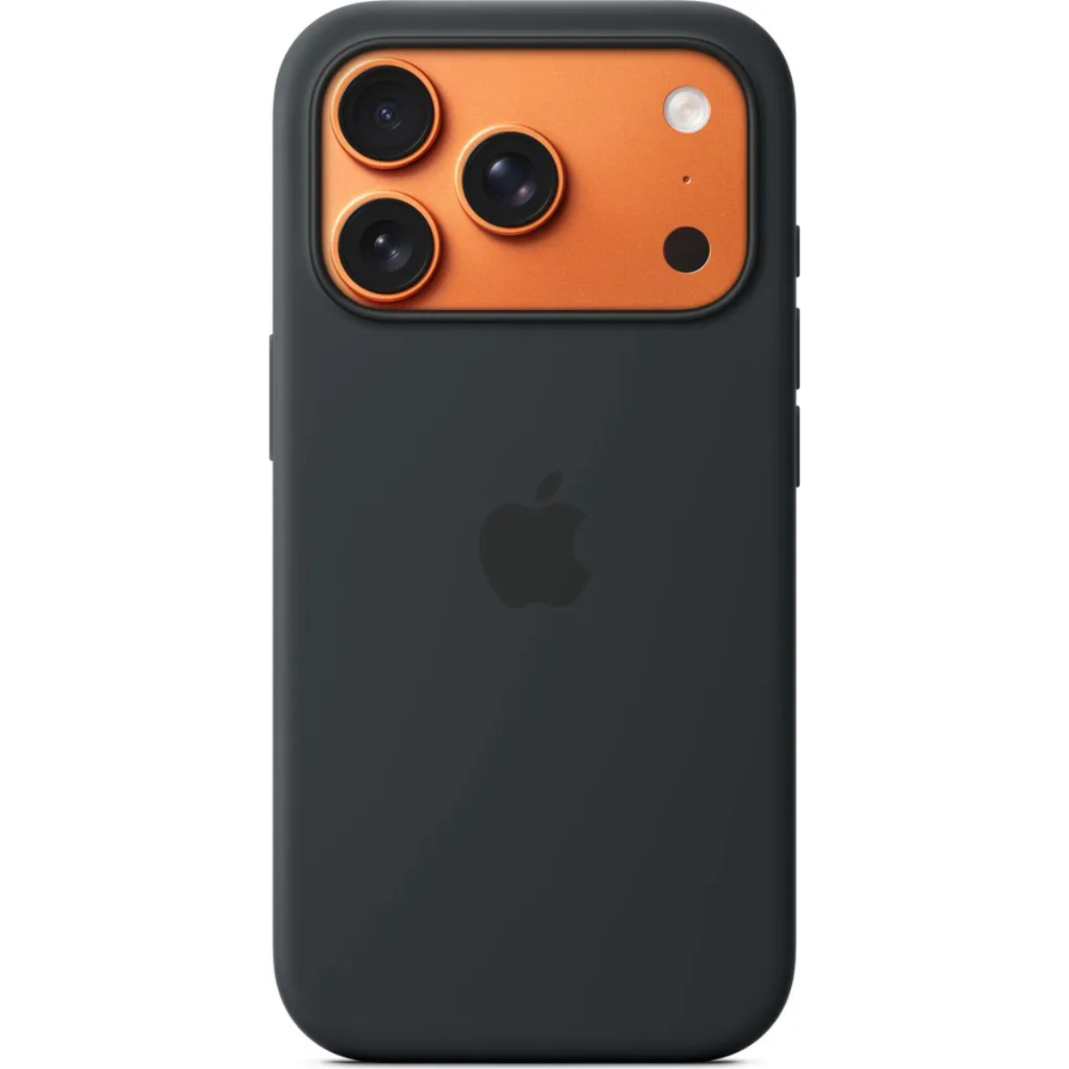 Apple iPhone 17 Pro Max Schwarz MagSafe Silikon Hülle