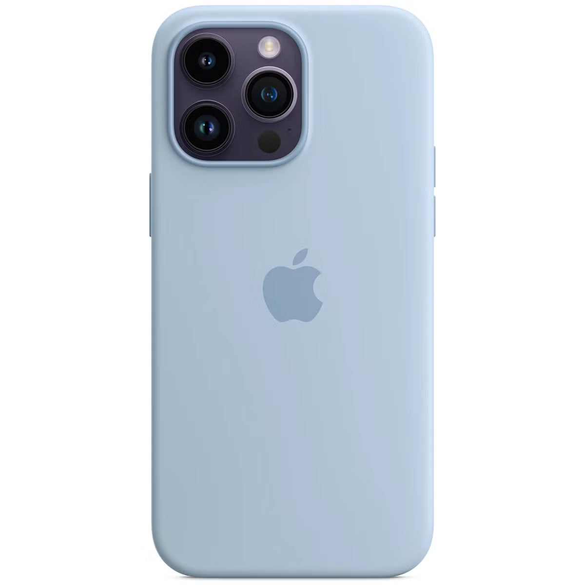 Apple iPhone 14 Pro Hellblau/Skyblue MagSafe Silikon Hülle