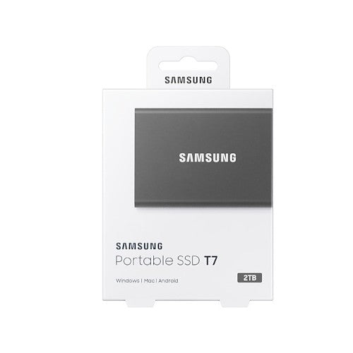 Samsung Portable T7 2 TB Externe SSD USB 3.2 Gen 2 2 MU-PC2T0T/WW