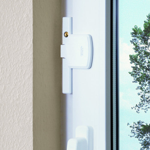 ABUS Fensterzusatzschloß FTS 206 Weiß