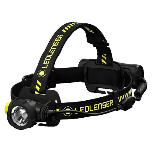 Ledlenser Stirnlampe H7R Work LED, Akkubetrieben, Schwarz, 15 lm - 1.000 lm