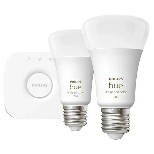 Philips Hue White & Color Ambiance E27 800lm 2xA60 + Bridge