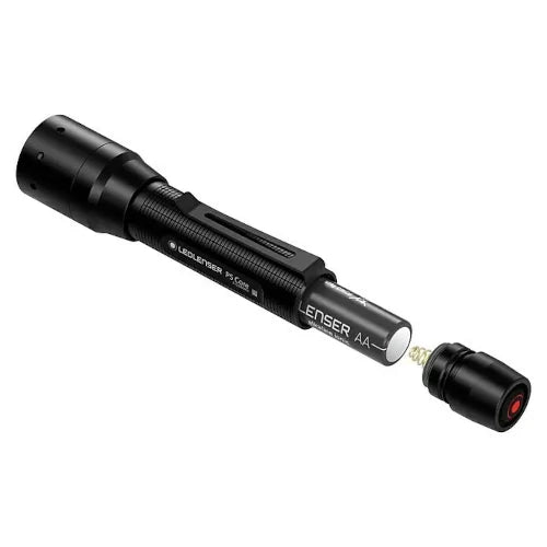 Ledlenser LED-Taschenlampe P5 Core Batteriebetrieben, Schwarz, 15 lm - 150 lm