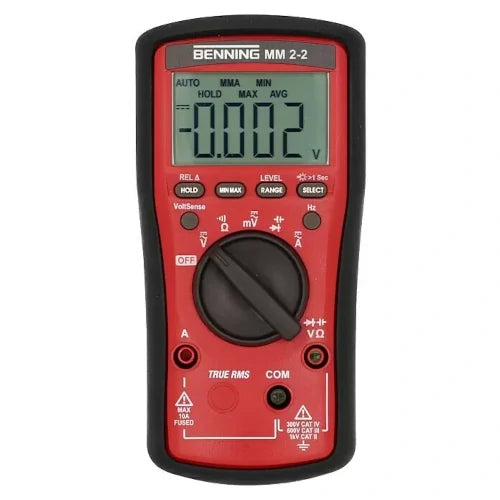 Benning Digital-Multimeter MM 2-2 True RMS, CAT III 1.000 V