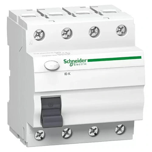 Schneider Electric FI-Schutzschalter A9Z01463, 63 A, 4-polig, Bemessungsfehlerstrom: 0,03 A