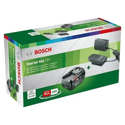 Bosch Power for All 18V Akku & Ladegerät Starter-Set 18 V, 1 Akku, 4 Ah