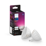 Philips Hue LED-MR16 White & Color Ambiance 2er-Pack 2 x 400 lm