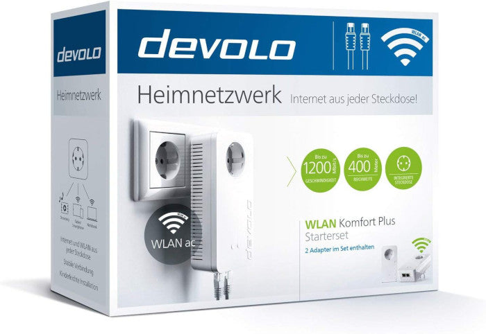 devolo WLAN Komfort Plus Starterset 1200 Mbit/s