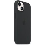 Apple iPhone 14 Midnight MagSafe Silikon Hülle