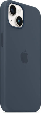 Apple iPhone 14 Sturmblau MagSafe Silikon Hülle