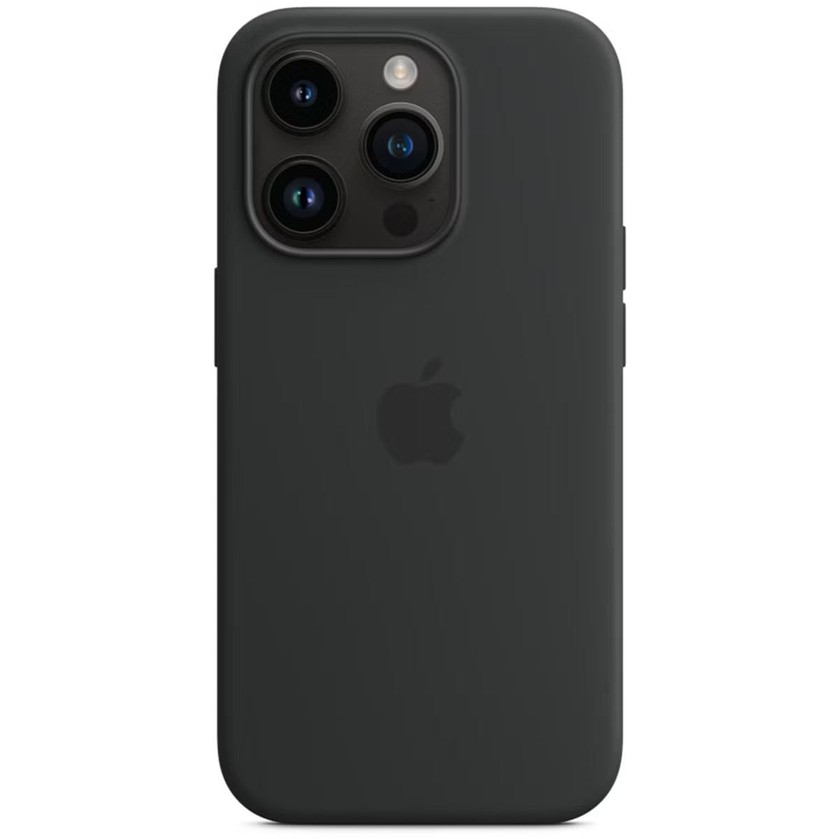 Apple iPhone 14 Pro Midnight MagSafe Silikon Hülle