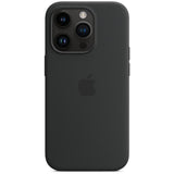 Apple iPhone 14 Pro Midnight MagSafe Silikon Hülle