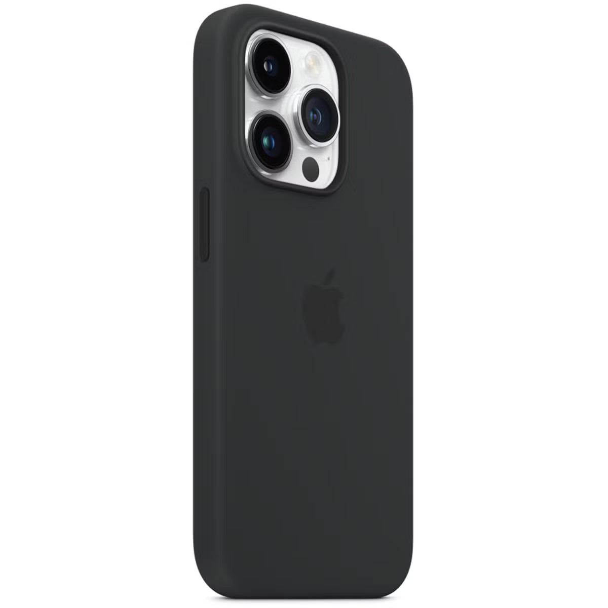 Apple iPhone 14 Pro Midnight MagSafe Silikon Hülle