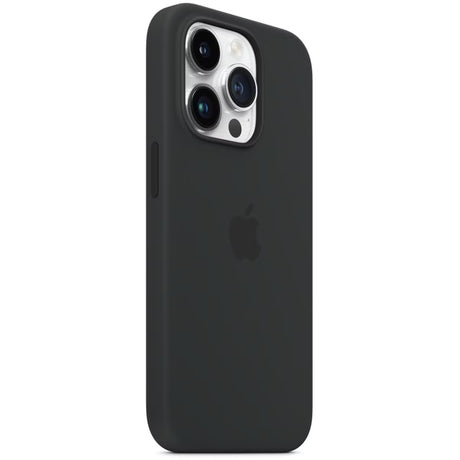 Apple iPhone 14 Pro Midnight MagSafe Silikon Hülle