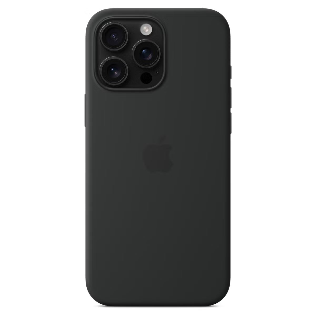 Apple iPhone 16 Pro Schwarz MagSafe Silikon Hülle