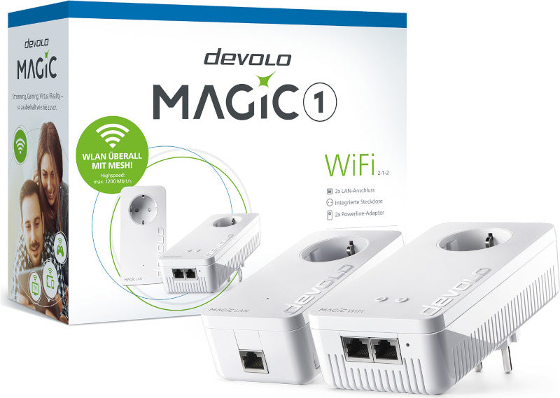 Devolo Magic 1 WiFi Starter Kit Powerline