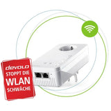 Devolo Magic 2 WiFi next Powerline WLAN Erweiterungsadapter 2400 MBit/s