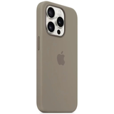 Original Apple iPhone 15 Pro Silikon Case mit MagSafe - Tonbraun