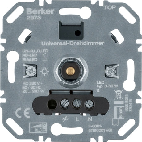 Berker 2973 Universal Drehdimmer