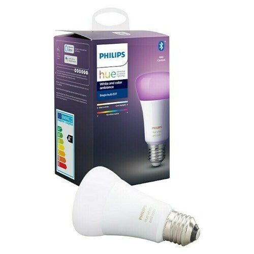 Philips Hue Hue Color Amb. E27 Bluetooth 1er Pack 806 lm