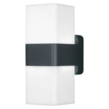 Ledvance Smart+ LED-Außenwandleuchte Wall Cube Up&Down RGBW GR