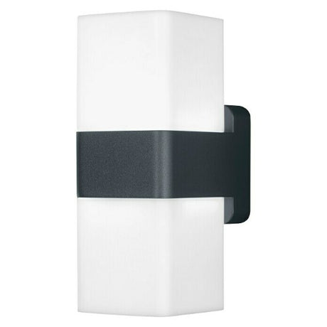 Ledvance Smart+ LED-Außenwandleuchte Wall Cube Up&Down RGBW GR