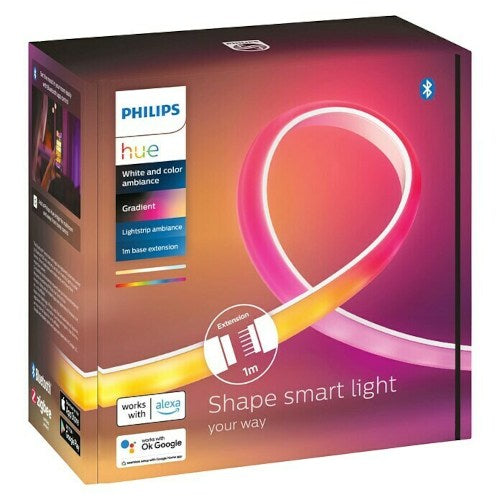 Philips Hue LED Lightstrip Gradient Ambianceweiß RGBW 1 m Erweiterung