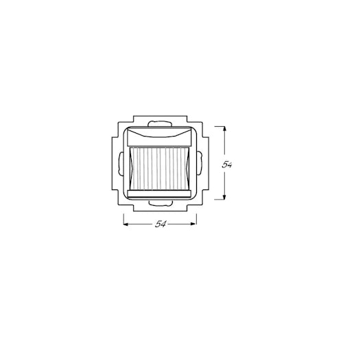 Busch & Jäger 180 UP Standard Selectlinse 6810-212-101