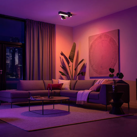 PHILIPS Hue White & Col. Amb. Centris Cross 3 flg. Deckenspot