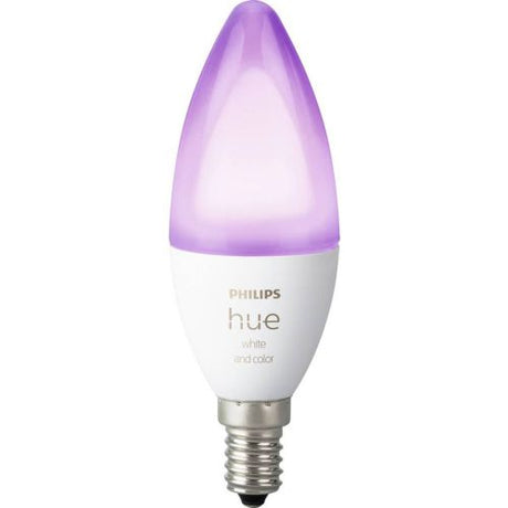 Philips Hue White & Color Ambiance E14 LED Lampe 1-er Pack 470 Lm