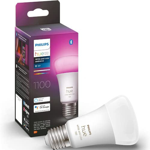 Philips Hue White & Col. Amb. 1er Pack E27 1100 Lumen