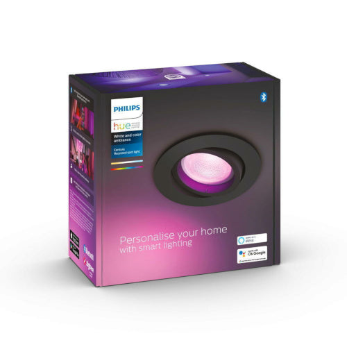 Philips Hue LED-Einbauspot Centura White & Color Ambiance 1er Pack