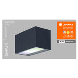 Ledvance Außenwandleuchte Smart+ Outdoor WiFi Brick Wall Wide Up Down